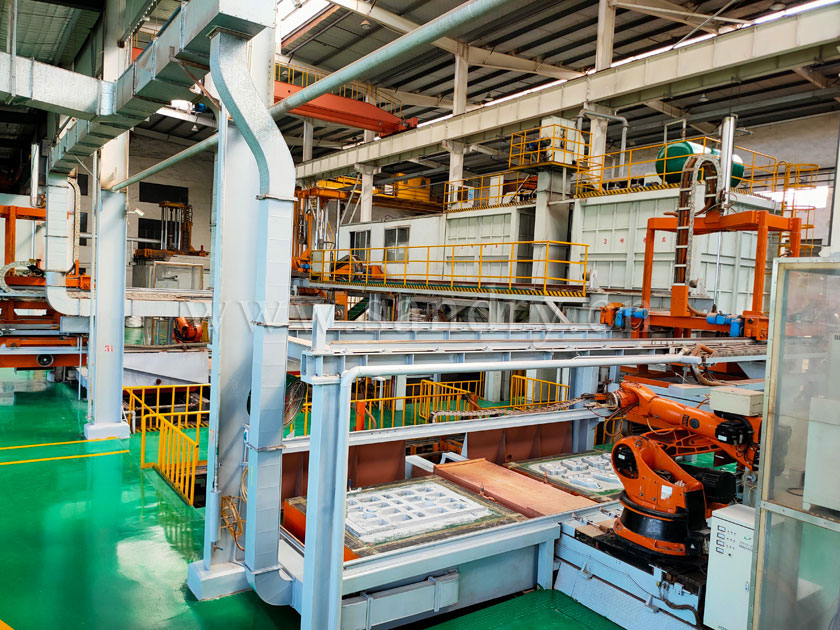 全自动V法造型线